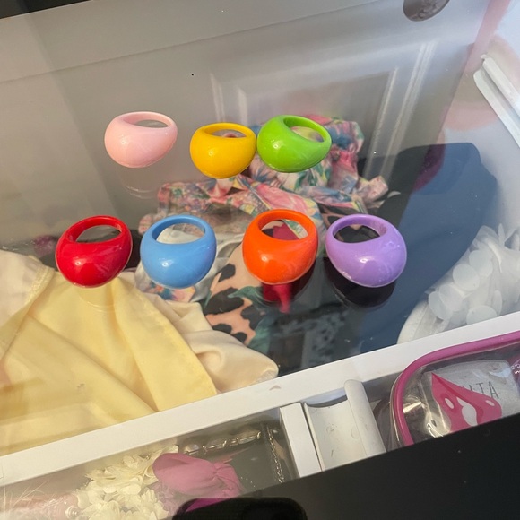 Source Unknown Multicolor Gemstone Rings - Picture 11 of 14